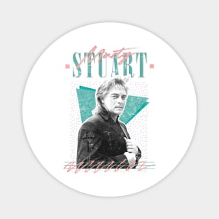 Marty Stuart / Retro Country Fan Art Design Magnet